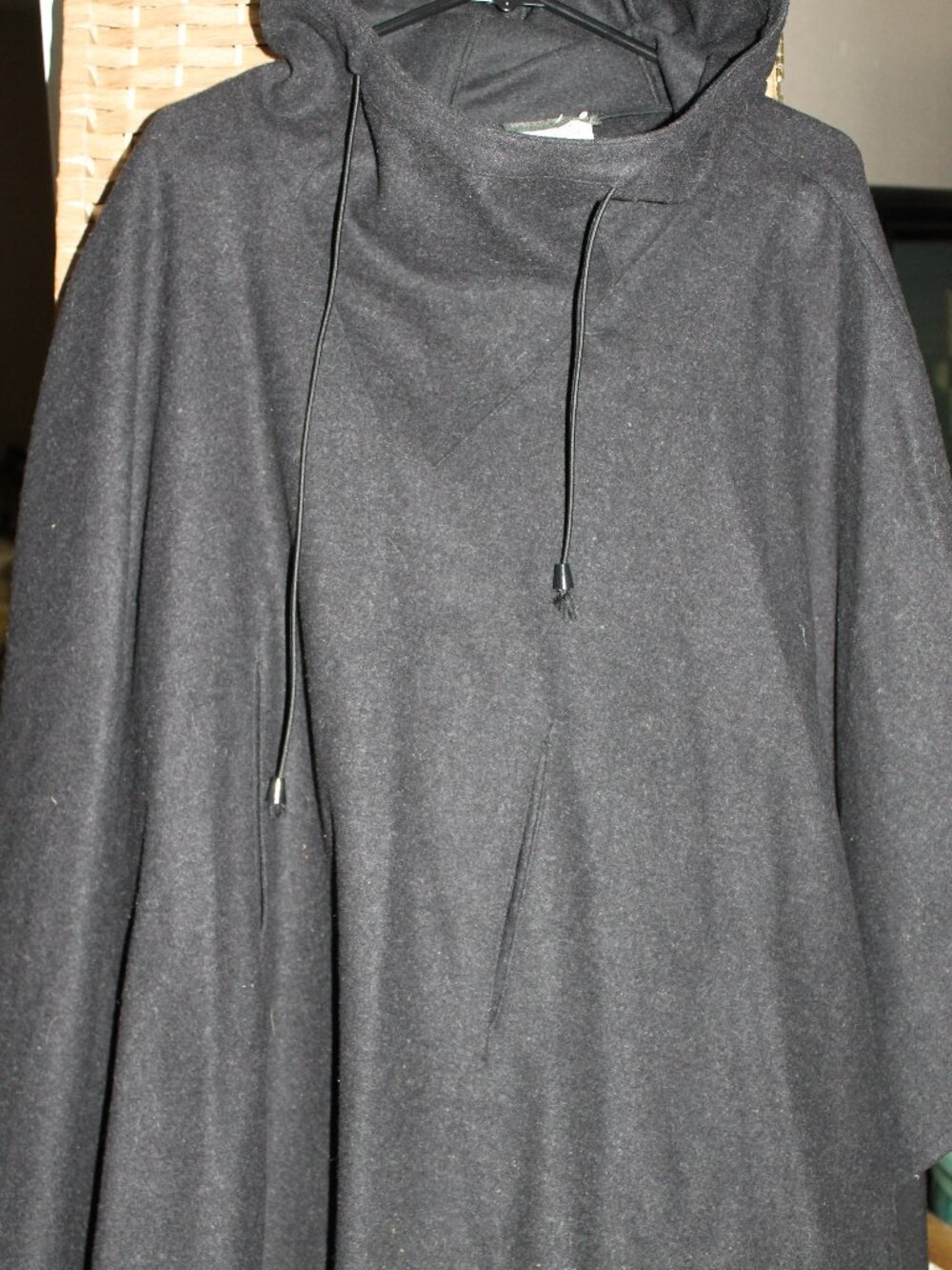100% wool vintage cape.